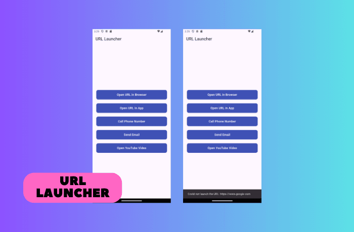 URL Launcher in Flutter